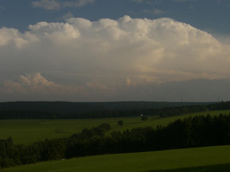 Gewitter über der Eifel am 14.06.2009